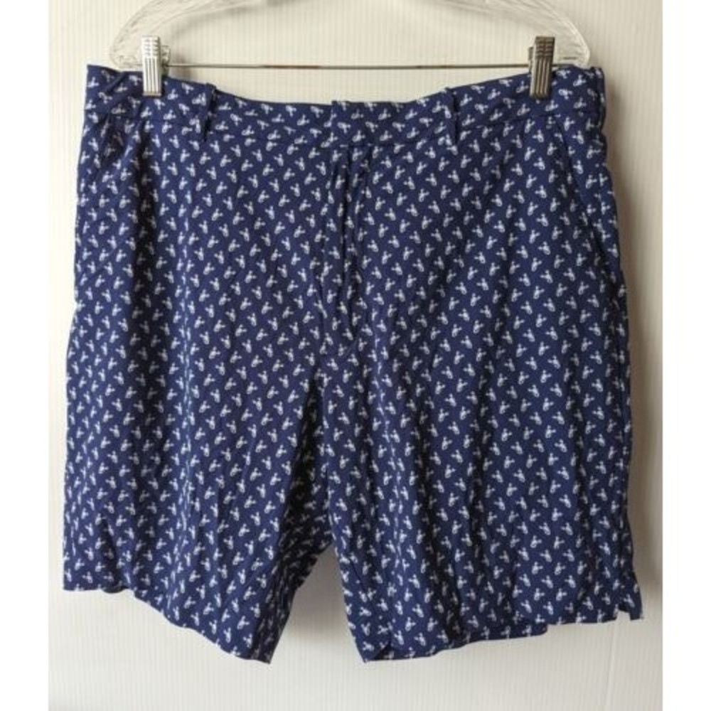 Polo Ralph Lauren Golf Shorts Navy Blue Scorpion Athletic Board Mens Size 36 Fun